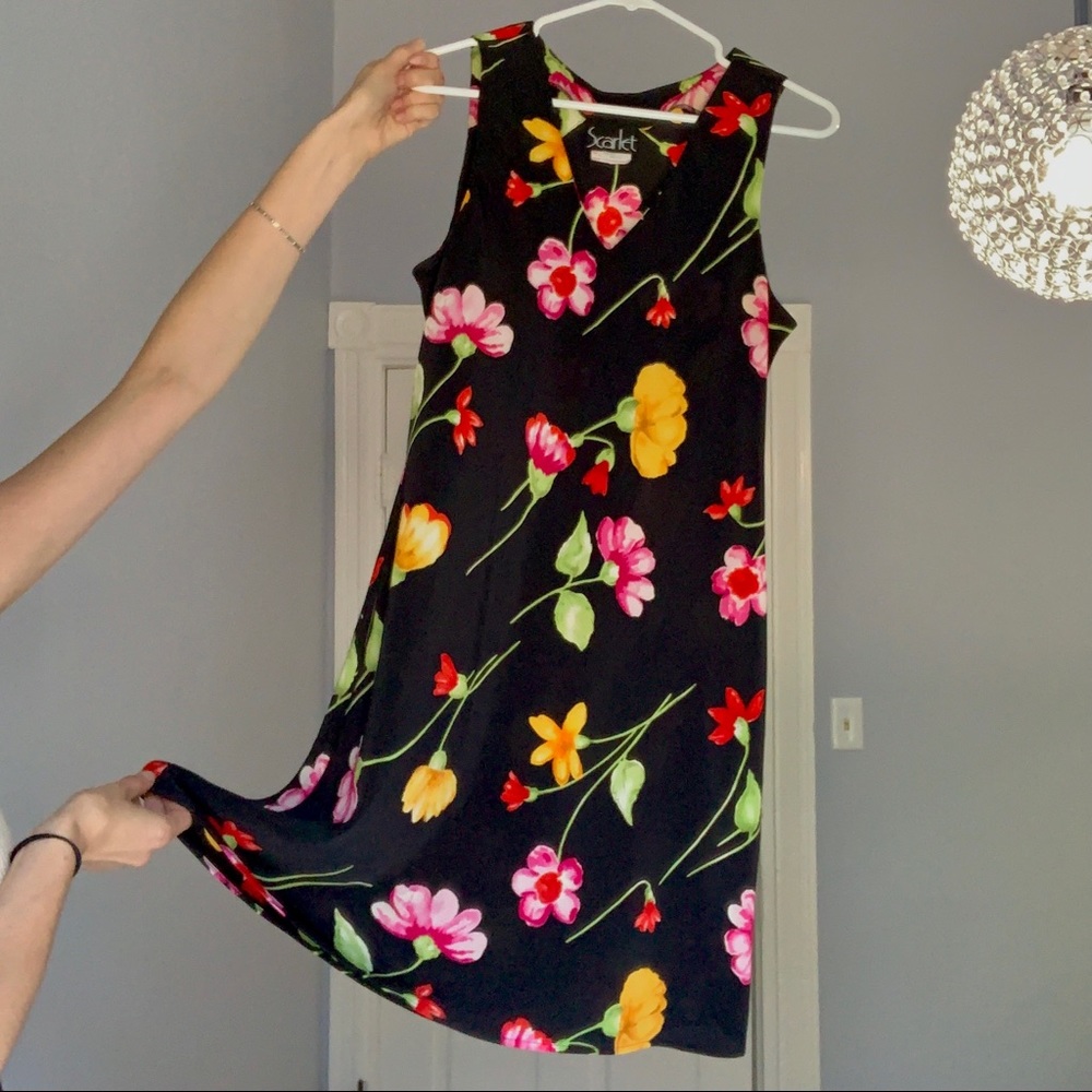 Vintage Floral Dress